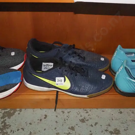 3 pairs of UK size 9.5 sneakers