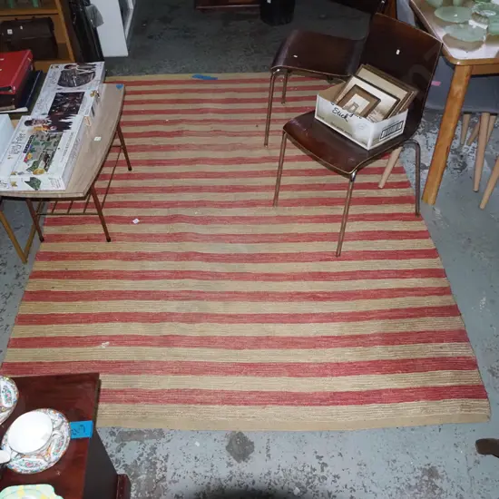 striped jute floor mat 2370 x 1770