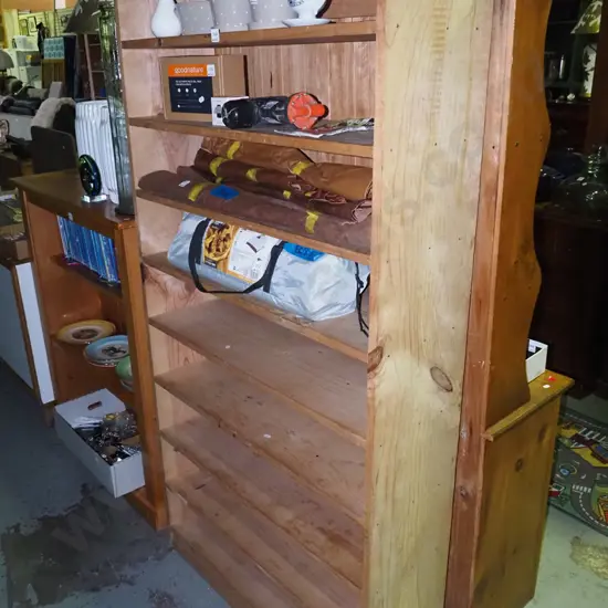 solid pine workshop shelves H-1800 W-920 D-290