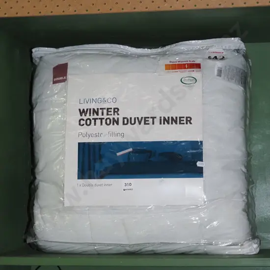 winter weight cotton double size duvet inner