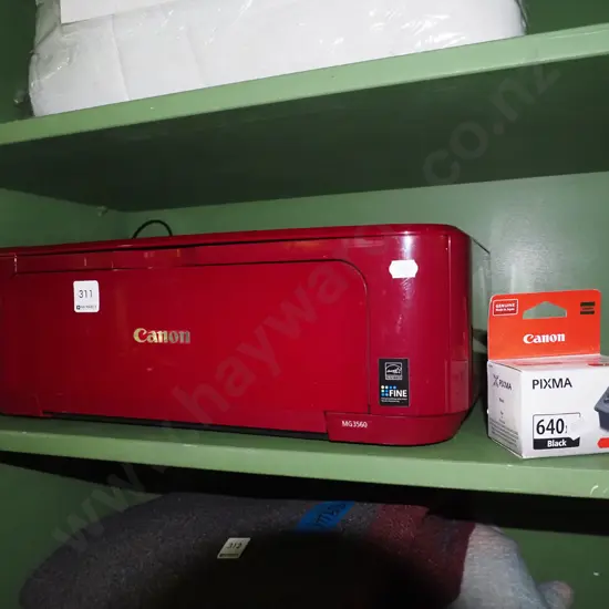 Canon printer and extra cartridge