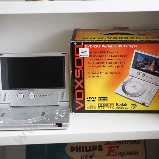 portable DVD player