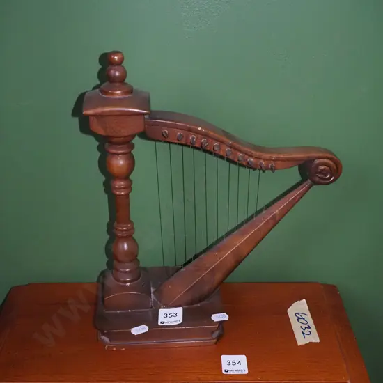 ornamental harp