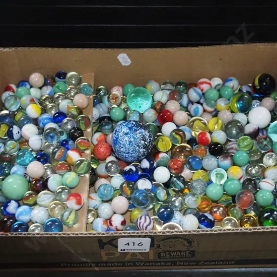 box of marbles