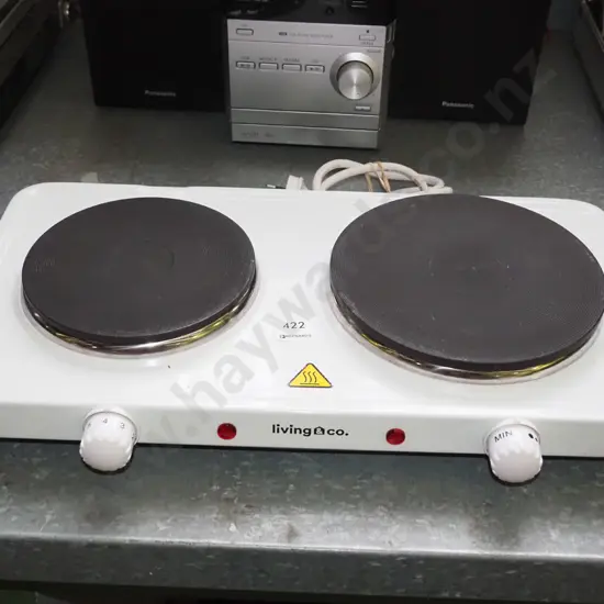Living & Co twin hob electric elements