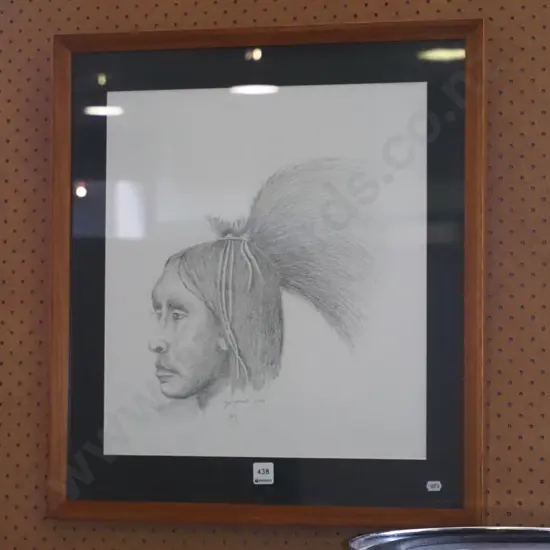 framed pencil - portrait
