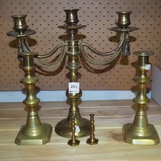 candelabra, 4 candlesticks Tallest H-290