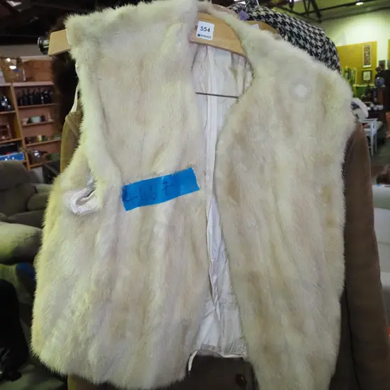 fur vest