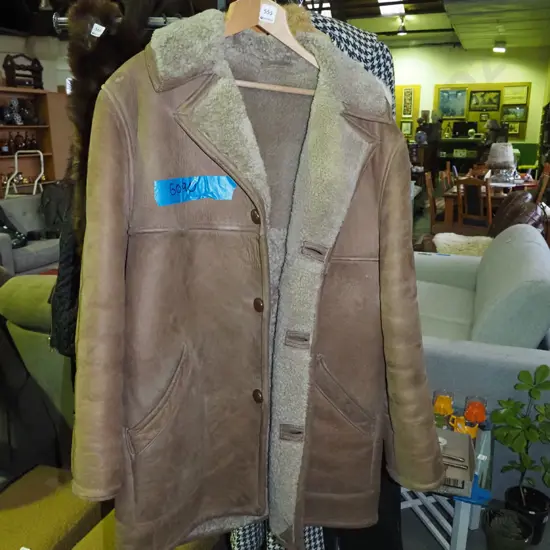 large sheepskin jacket