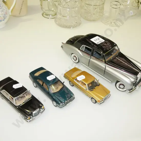 4 model vehicles