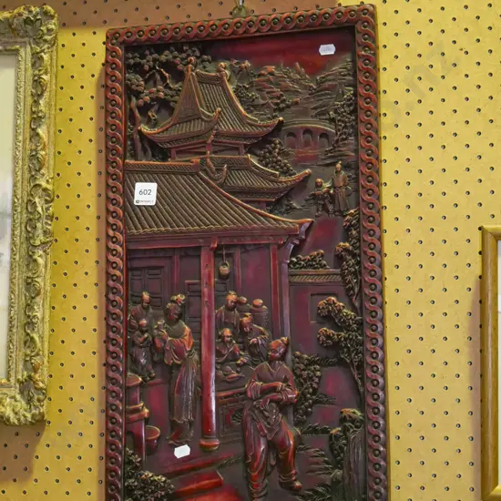 composite 3D Asian wall art