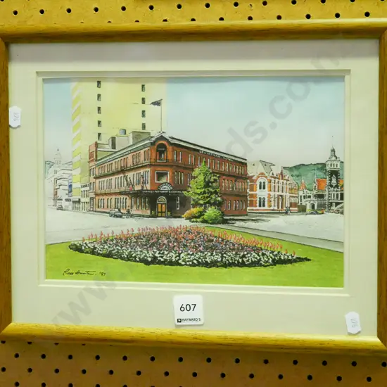 framed digital print - Leviathan Hotel