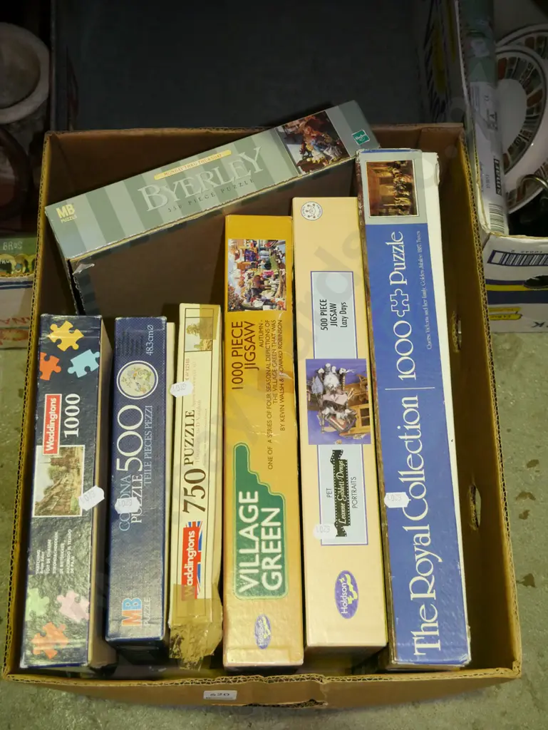 box of puzzles Image 1++