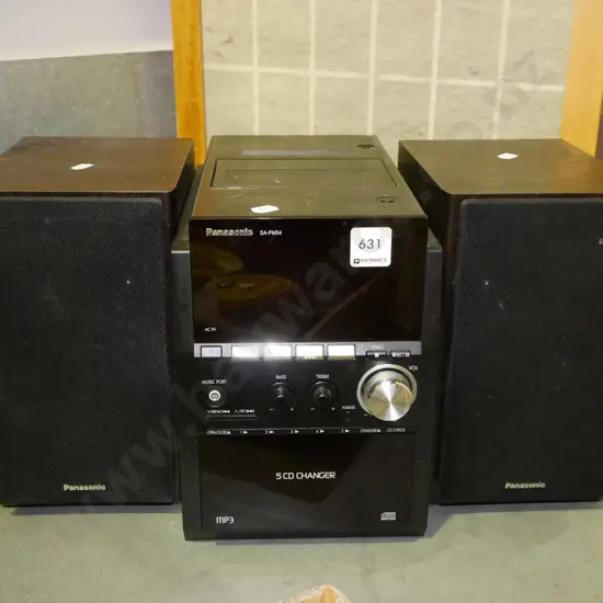 Panasomic 5 CD changer midi system