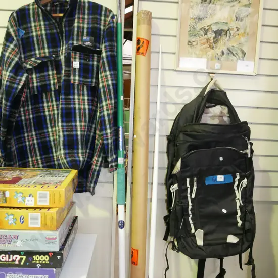 2 javelins and cardboard transport tube