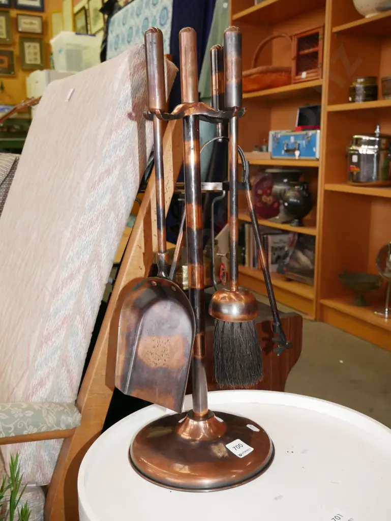 brass fireside set Image 1++
