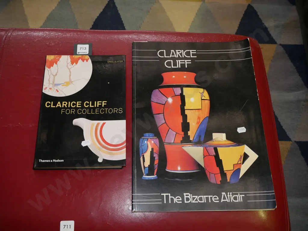 2x Clarice Cliff books Image 1++