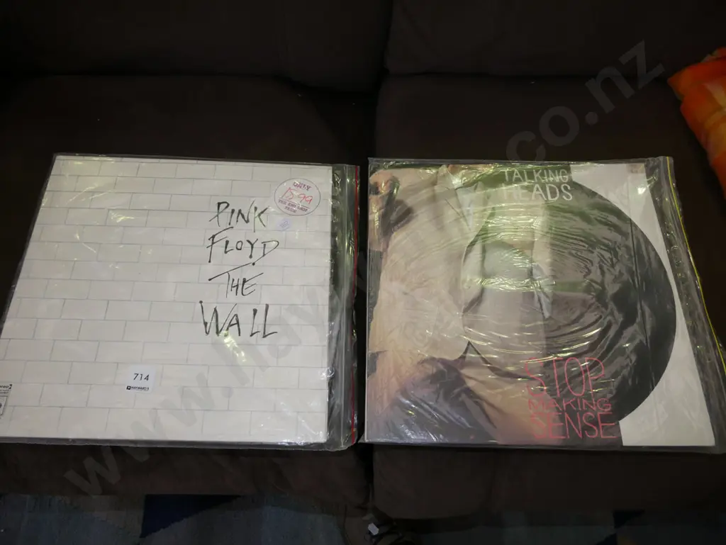 LPs; Pink Floyd, Talking Heads Image 1++