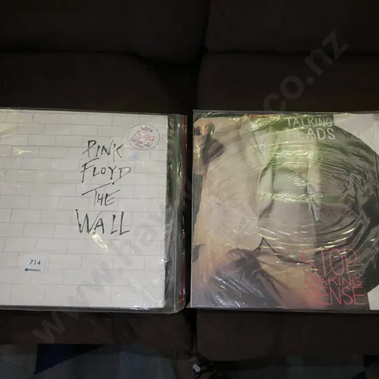 LPs; Pink Floyd, Talking Heads