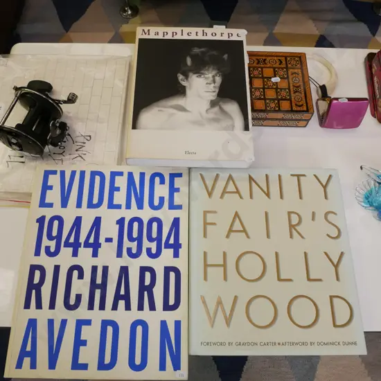 3 coffee table books