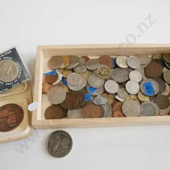 box of coins