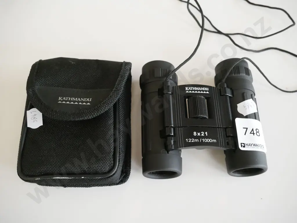 pair of Kathmandu 8x21 field binoculars Image 1++
