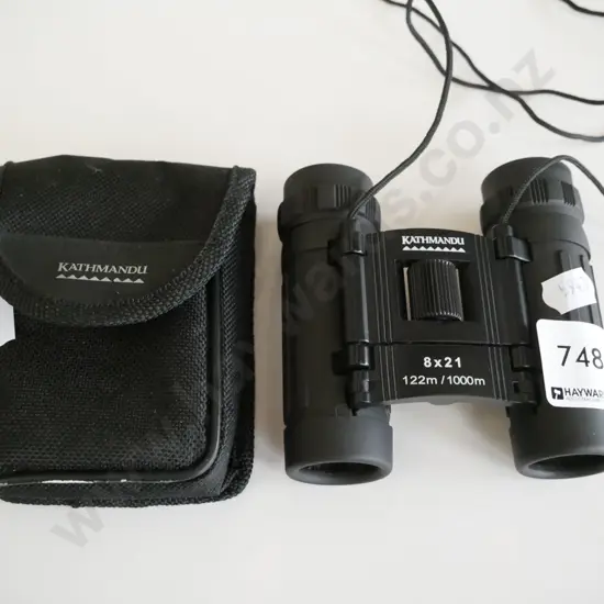 pair of Kathmandu 8x21 field binoculars