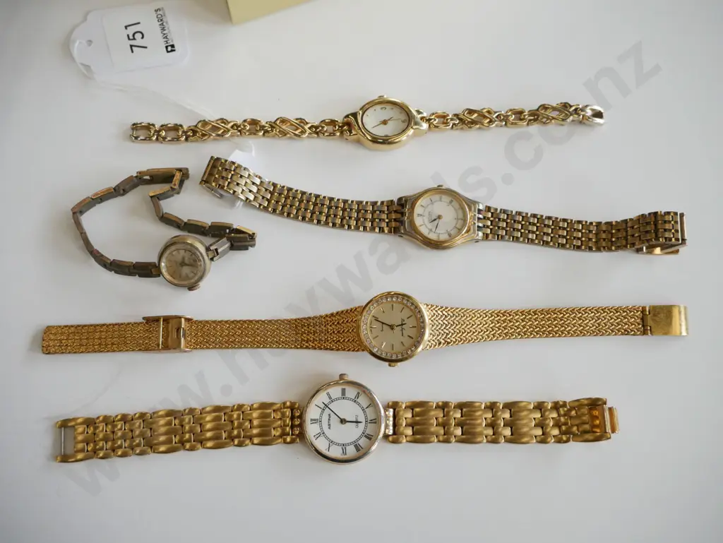 tray of ladies wristwatches Image 1++