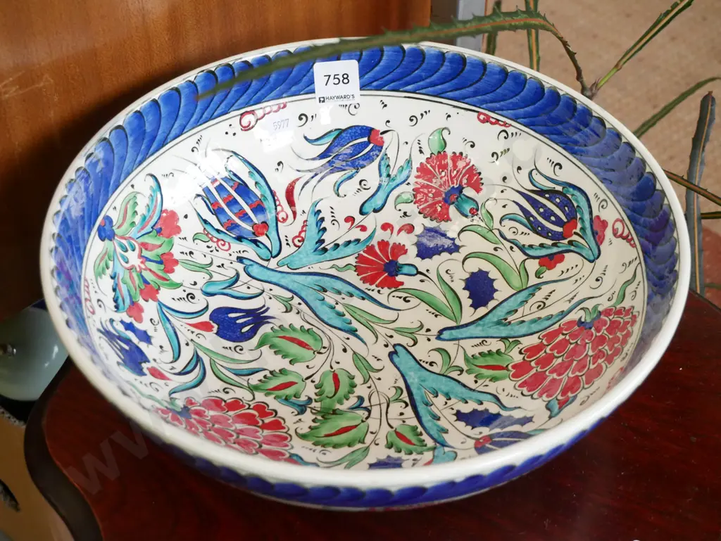 hand painted fruit bowl Image 1++