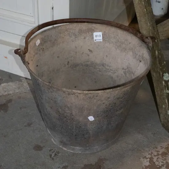galvanised pail