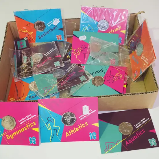 London 2012 collector coins