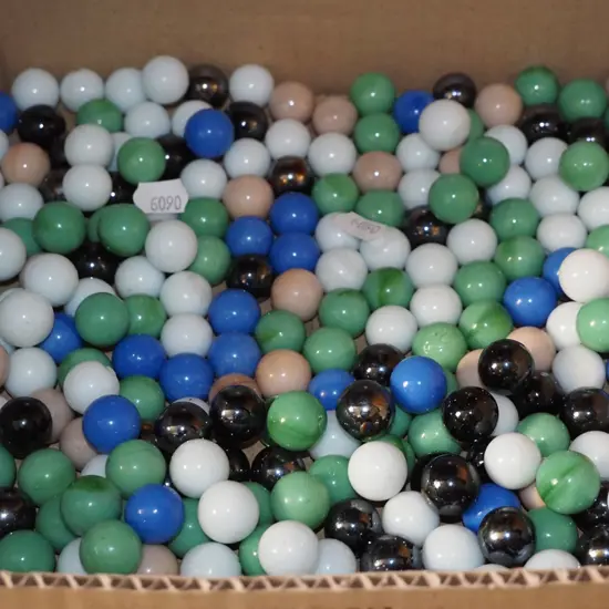 box of marbles