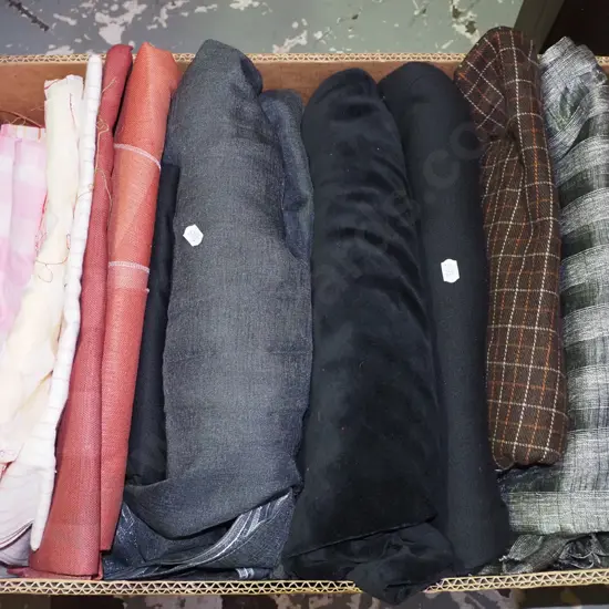 box of fabric