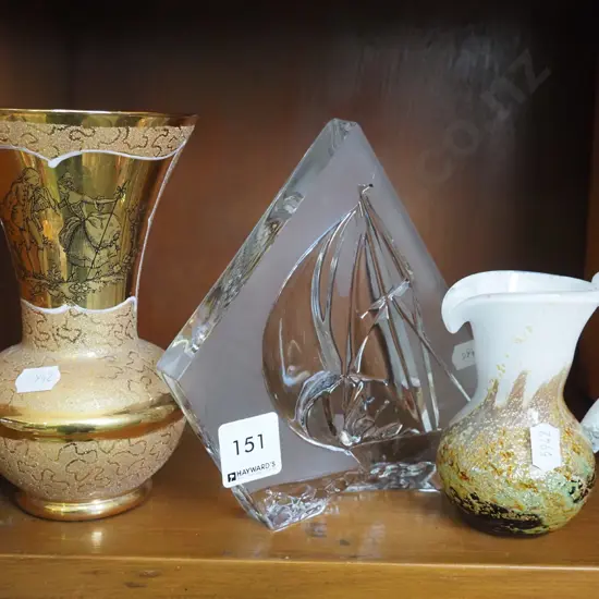 jug, vase, glass yacht