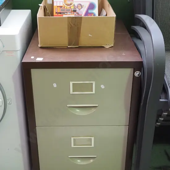 2 drawer filing cabinet