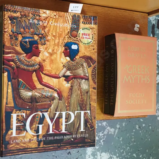 books on Egypt and Greek myths