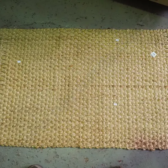 woven jute floor mat L-1000 W-620