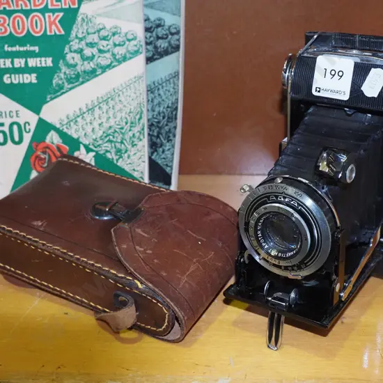 vintage Agfa concertina camera