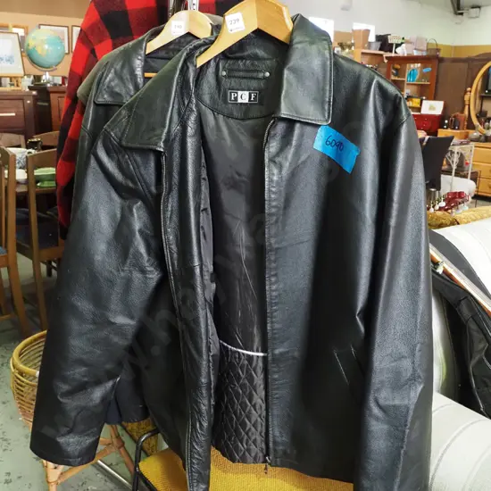 gents XL  leather jacket