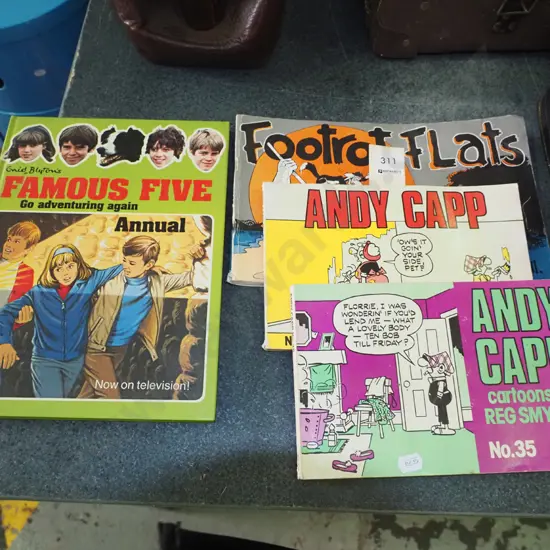 Andy Capp, Footrot Flats and Famous Five books