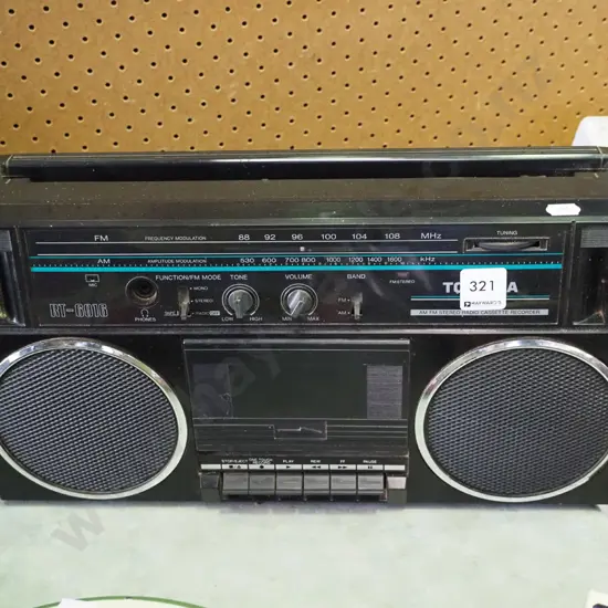 Toshiba radio-cassette
