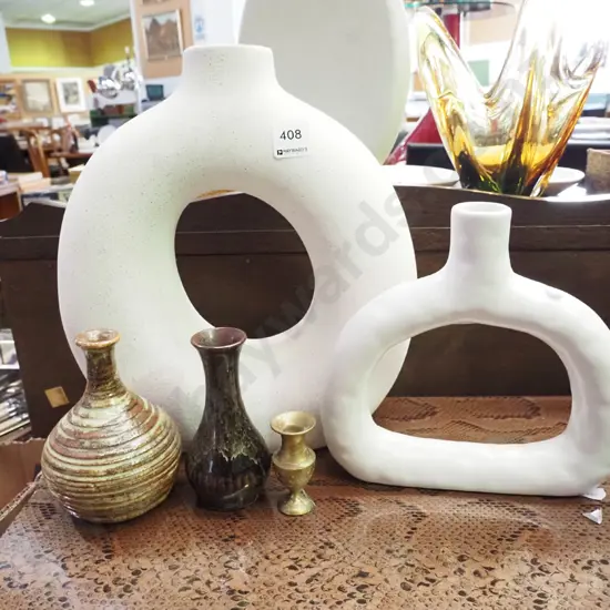 5x vases Tallest H-300