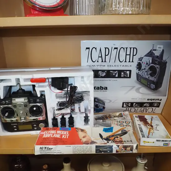 Futaba 7 chanel radio control system - maybe incomplete- As Is No Returns