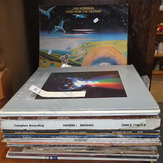 LPs; Van Morrison, Billy Joel etc
