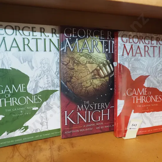 3x Game of Thrones graphic novels