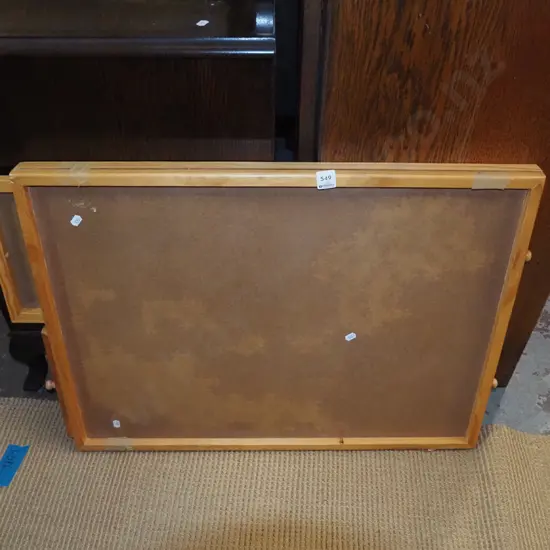 puzzle board with 4 internal trays