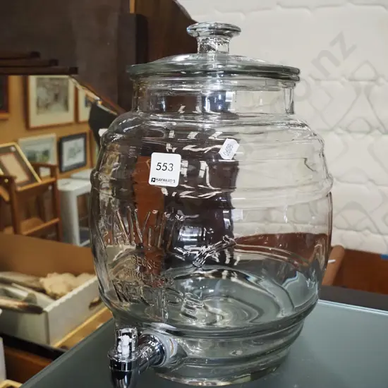 glass drinks dispenser H-330