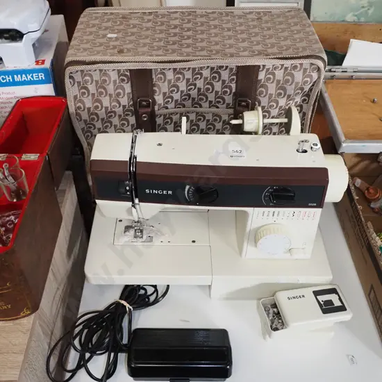 Singer table top sewing machine