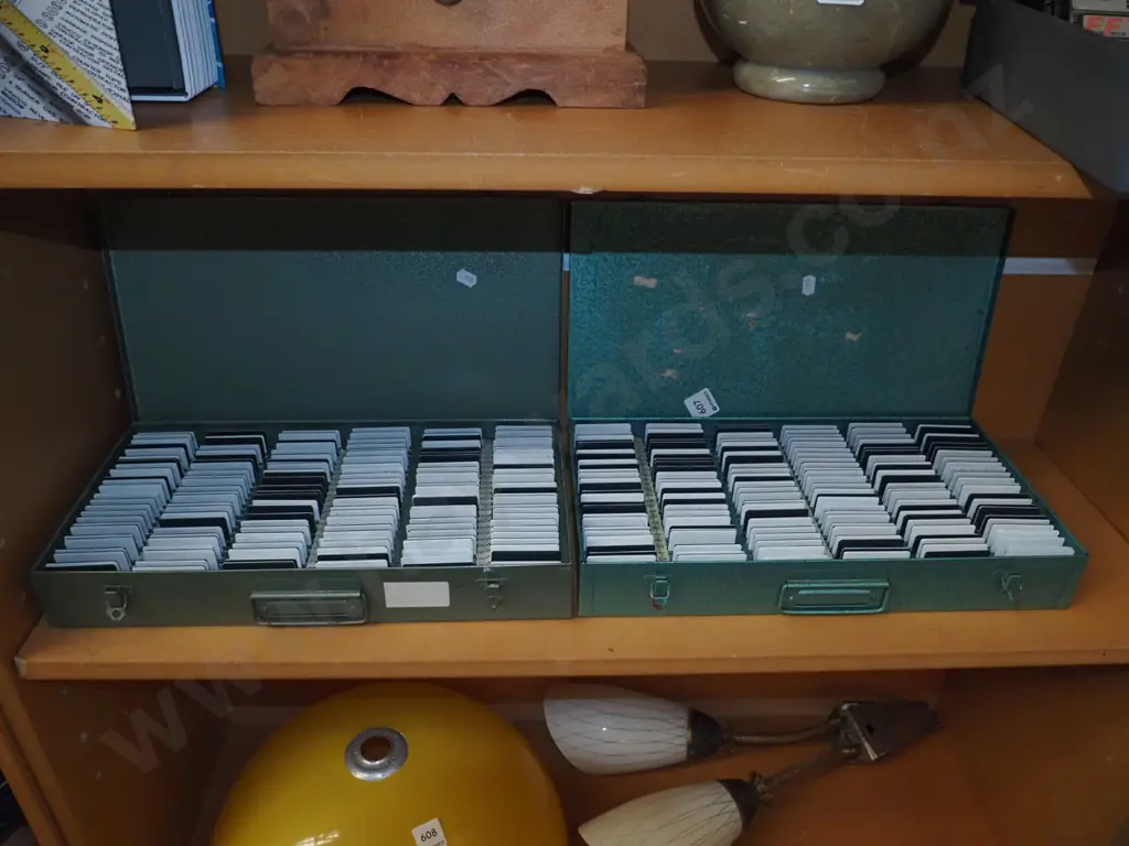 2 boxes of slides Image 1++