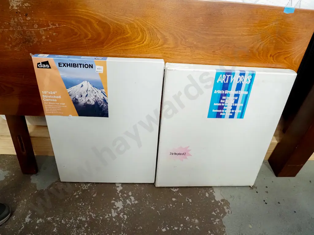 4x unused artist's canvases Image 1++